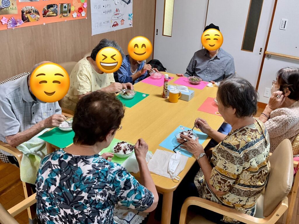 浜松市デイサービス。おやつ